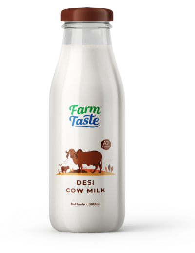 Fresh farm milk at door step