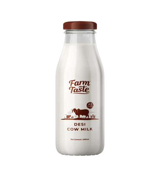 Fresh farm milk at door step